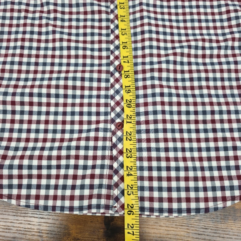 Outdoor Research Men‎ Shirt Large Wanderer Short Sleeve Check Nylon Blend Button - Picture 8 of 8